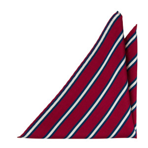 STRECKAD RED pocket square