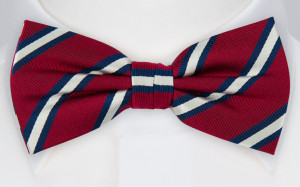 STRECKAD RED pre-tied bow tie