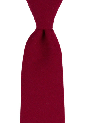 WISTFUL DARK RED tie