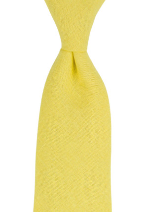 WISTFUL LIGHT YELLOW tie