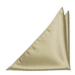 JAGGED SAGE GREEN pocket square