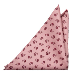 KARLEK PINK pocket square