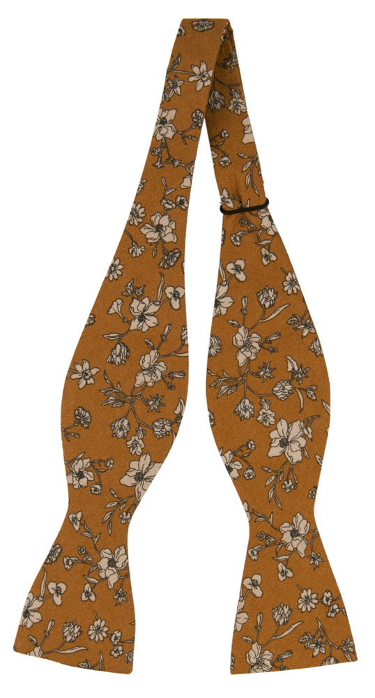 MARRYMATERIAL CINNAMON self-tie bow tie