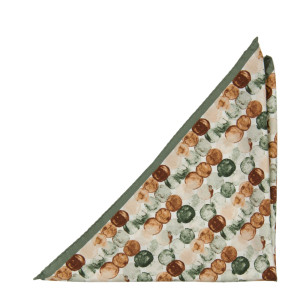 MESCOLANZA GREEN pocket square
