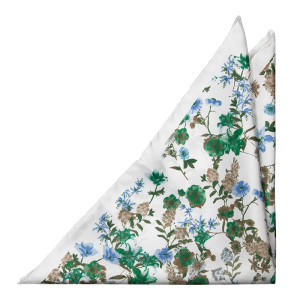 MEZZOPIANO GREEN pocket square