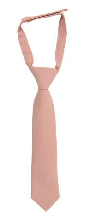 MOREAMORE Vintage pink boy's tie small pre-tied