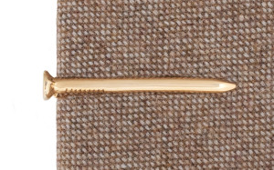 Nail Gold tie bar