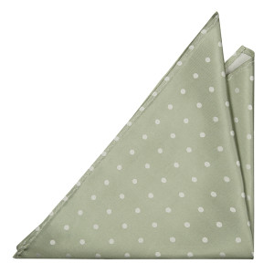OMHET GREEN pocket square