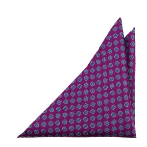 ONMYMIND DARK PINK pocket square