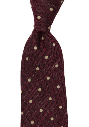 ONPOINT DARK RED tie