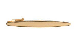 Oval GOLD tie bar