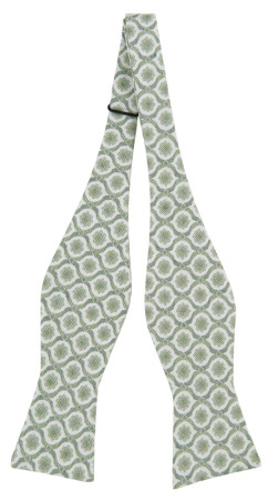 PERFECTMATCH GREEN self-tie bow tie