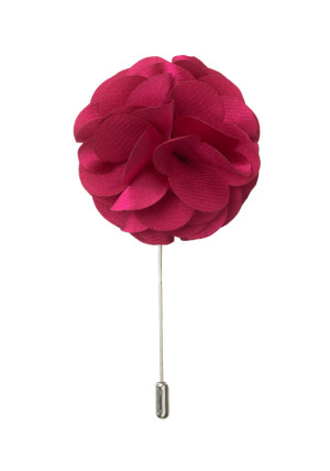 PETALS XL HOT PINK lapel pin