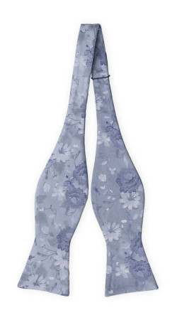 PROPOSAL DUSTY BLUE self-tie bow tie