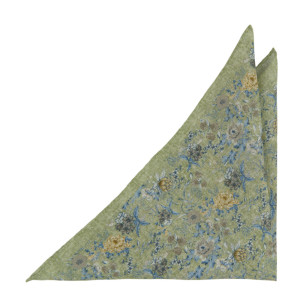 RAFINATO GREEN pocket square