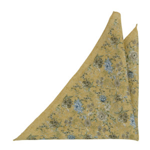 RAFINATO YELLOW pocket square
