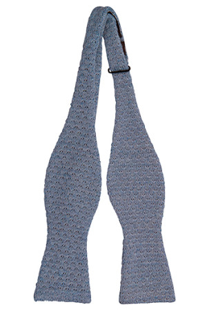 RAGGA Blue self-tie bow tie
