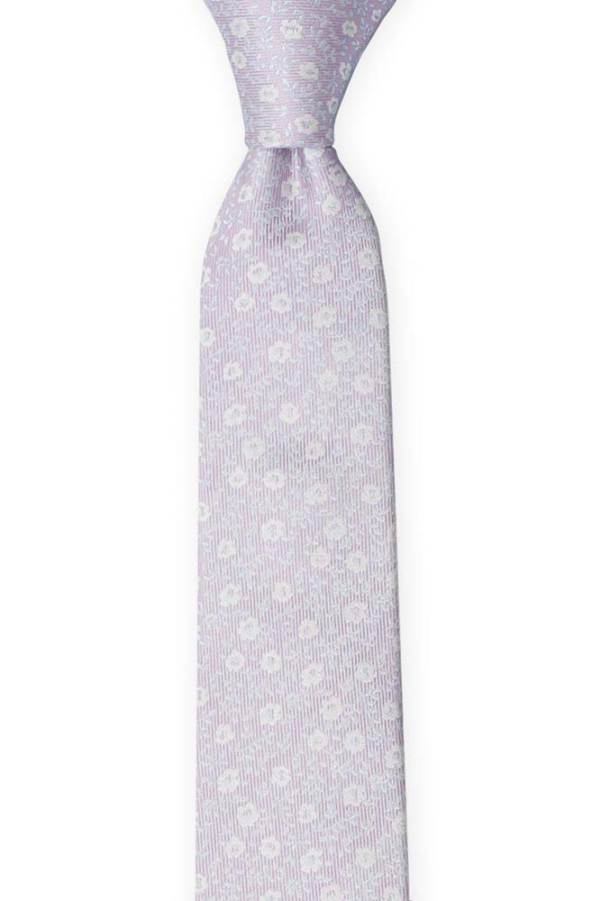 ROSYPOSY Pale purple boy's tie medium