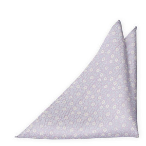 ROSYPOSY PALE PURPLE pocket square