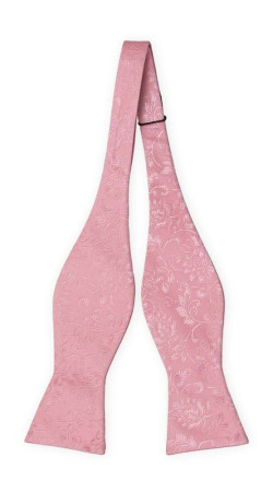 SAVETHEDATE PINK self-tie bow tie