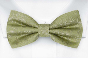 SAVETHEDATE TEA GREEN bow tie