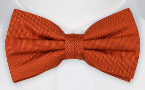 SKOJARE ORANGE bow tie