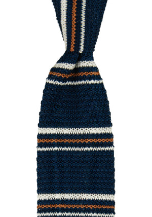 SLIPSTICH NAVY tie