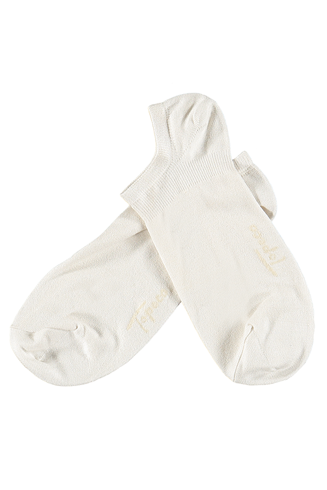 SNEAKER SOLID WHITE socks
