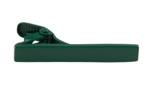 Solid DARK GREEN tie bar