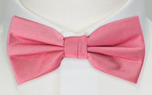 SOLID DARK PINK bow tie
