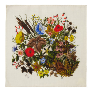 SOSTENUTO OFF-WHITE pocket square