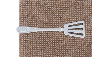 Spatula Silver tie bar