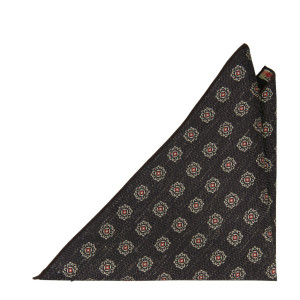 SPEAKLOUDER BROWN pocket square