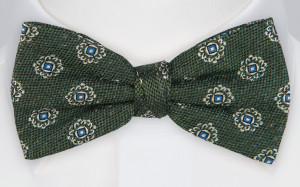 SPEAKLOUDER DARK GREEN bow tie