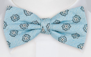 SPEAKLOUDER LIGHT BLUE bow tie
