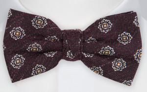 SPEAKLOUDER MAHOGANY bow tie