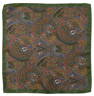 SPLENDIDA GREEN pocket square