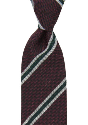 STRISCE WINE tie