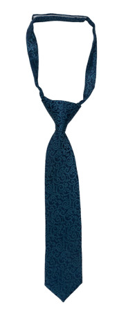 SWANKY BLUE boy's tie small pre-tied
