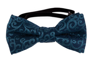 SWANKY BLUE baby bow tie