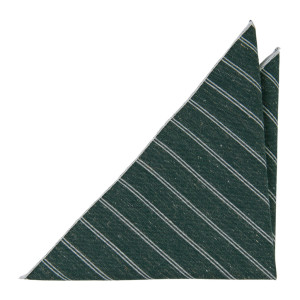 TAKENFORGRANTED GREEN pocket square