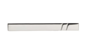 Three Block SILVER tie bar