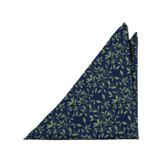 TJOHEJ GREEN pocket square
