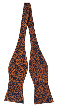 TUSSIEMUSSIE ORANGE self-tie bow tie