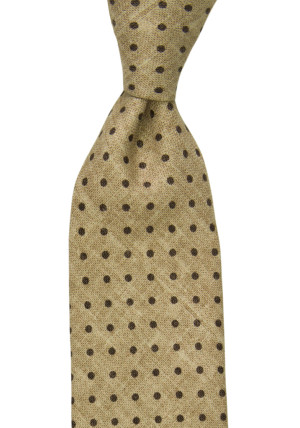 VIBRAZIONE BROWN MELANGE tie