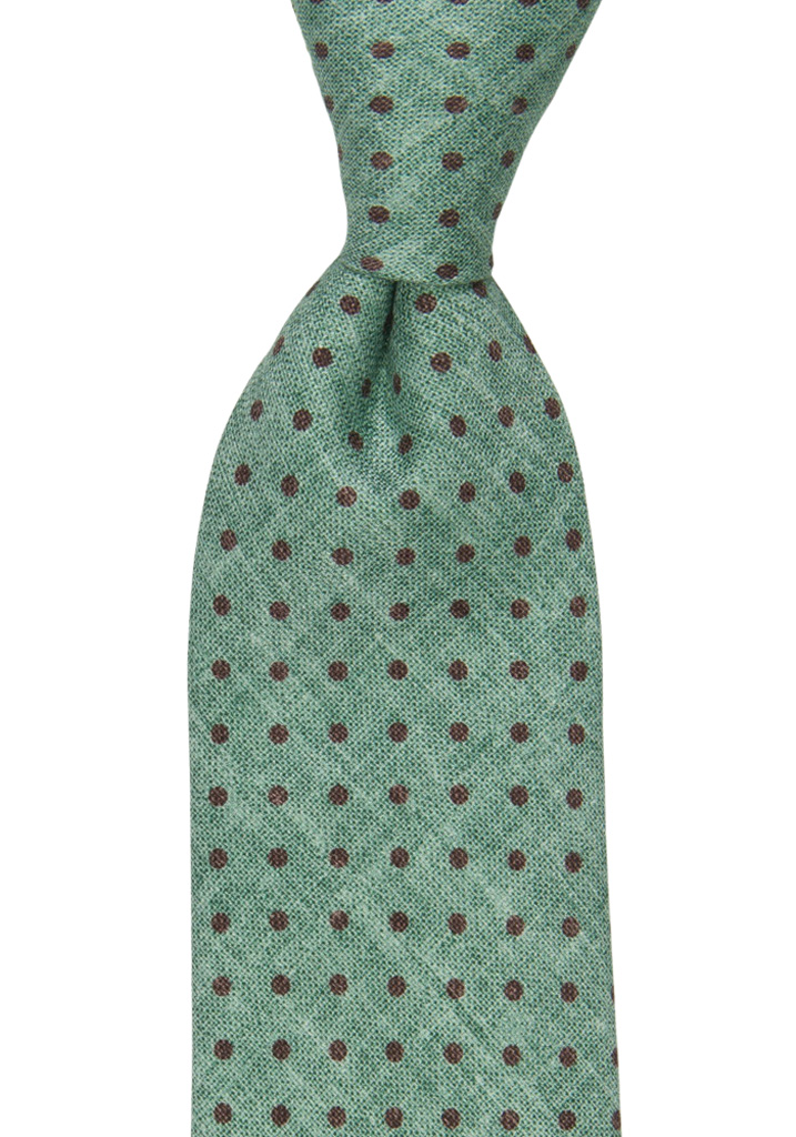 VIBRAZIONE GREEN MELANGE tie