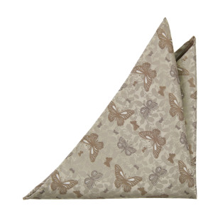 VINGSLAG BEIGE pocket square