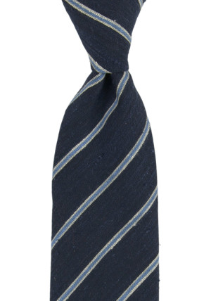 VIRILE NAVY BLUE tie