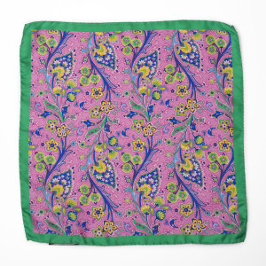 VIVACE PINK pocket square