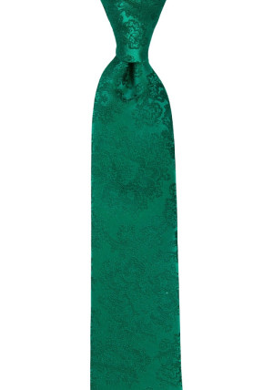 WEDDED EMERALD GREEN boy's tie medium